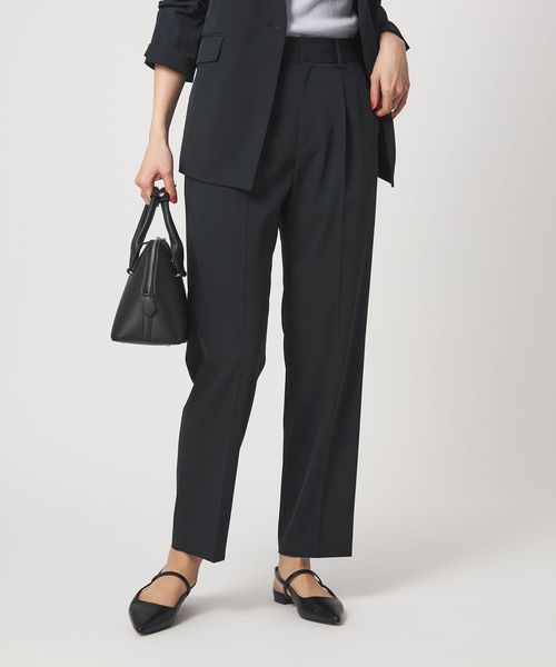 green label relaxing/［size SHORT/TALLあり］サラフール テーパード パンツ /スラックス