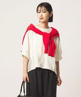 green label relaxing/［size SHORTあり］fleurie(フルリー) フォルム ショートスリーブ ブラウス/シャツ / ブラウス