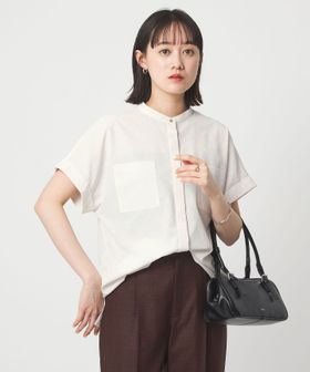 green label relaxing/Breeze Cool ポケット シャツ マシンウォッシャブル 吸水速乾 通気性 UVカット/シャツ / ブラウス