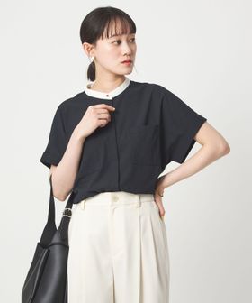 green label relaxing/Breeze Cool ポケット シャツ マシンウォッシャブル 吸水速乾 通気性 UVカット/シャツ / ブラウス