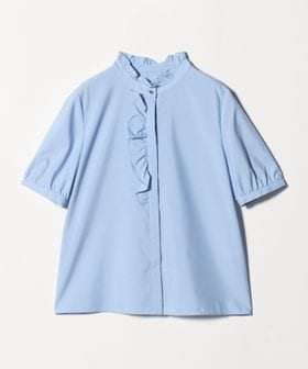 green label relaxing/フリル ディテール ショートスリーブ ブラウス/シャツ / ブラウス