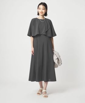 green label relaxing/ケープ ナローフレア ワンピース/ワンピース