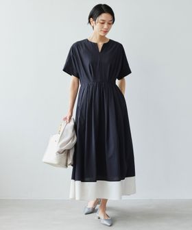 green label relaxing/Breeze Cool ワンピース マシンウォッシャブル 通気性 UVカット/ワンピース