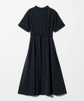 green label relaxing/ベルト フレア ワンピース マシンウォッシャブル 吸水速乾 /ワンピース