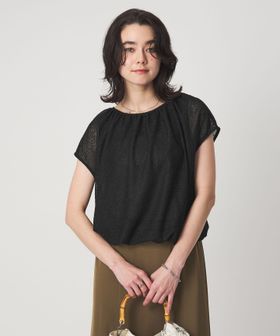 green label relaxing/ラッセルレース スソバルーン カットソー/Tシャツ / カットソー