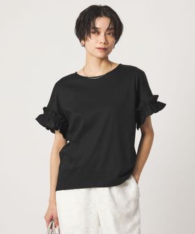 green label relaxing/ソデフリル Tシャツ 汗染み防止/Tシャツ / カットソー