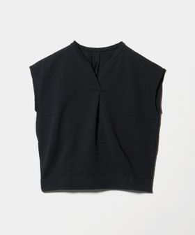 green label relaxing/サッカー タック フレンチスリーブ カットソー UVカット/Tシャツ / カットソー