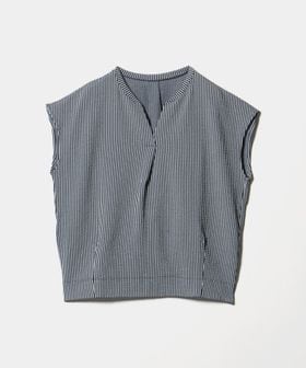 green label relaxing/サッカー タック フレンチスリーブ カットソー UVカット/Tシャツ / カットソー