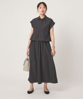 green label relaxing/フレンチスリーブ ワンピース/ワンピース