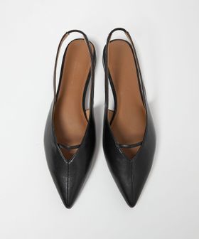 green label relaxing/ポインテッド Vカットバー スリングバックシューズ / サンダル / パンプス/パンプス