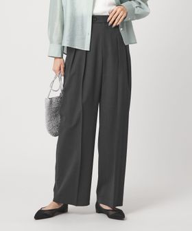 green label relaxing/［size SHORT/TALLあり］Daily chic コンフィ― ワイド パンツ/スラックス