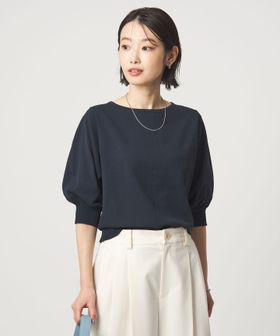 green label relaxing/HIYOKE フォルム スリーブ プルオーバー ニット/ニット / セーター