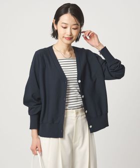 green label relaxing/HIYOKE Vネック ニット カーディガン マシンウォッシャブル 接触冷感 UVカット 遮熱/カーディガン / ボレロ
