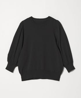 green label relaxing/【WEB限定】＜at ease＞袖ボリューム ニット ウォッシャブル 接触冷感 UVカット 遮熱/ニット / セーター