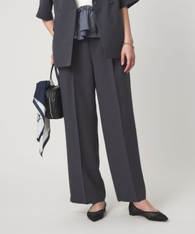 green label relaxing/［size SHORT/TALLあり］エアシカル タック パンツ 接触冷感 通気性/スラックス