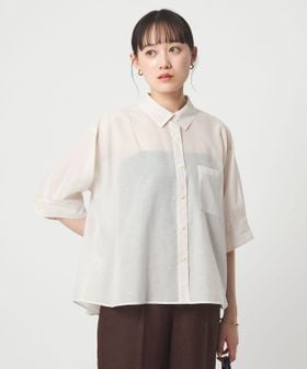 green label relaxing/アキハ バック タック シャツ/シャツ / ブラウス