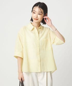 green label relaxing/アキハ バック タック シャツ/シャツ / ブラウス