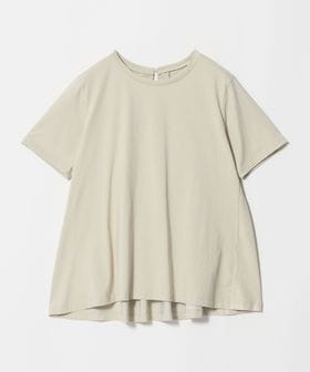 green label relaxing/【WEB限定】＜at ease＞バック フレア カットソー  接触冷感 UVカット 遮熱/Tシャツ / カットソー