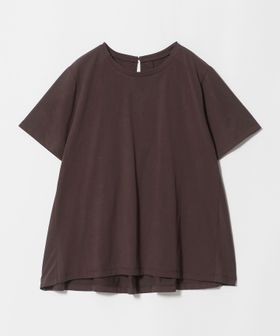green label relaxing/【WEB限定】＜at ease＞バック フレア カットソー  接触冷感 UVカット 遮熱/Tシャツ / カットソー