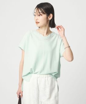 green label relaxing/Vネック プルオーバー ニット ウォッシャブル 接触冷感 UVカット/ニット / セーター