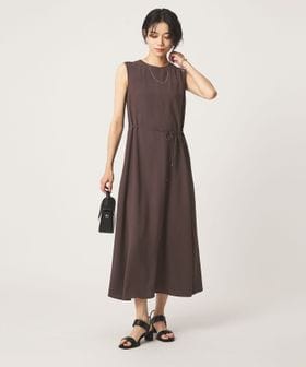 green label relaxing/［size SHORTあり］ジョーゼット テント ワンピース マシンウォッシャブル 接触冷感/ワンピース