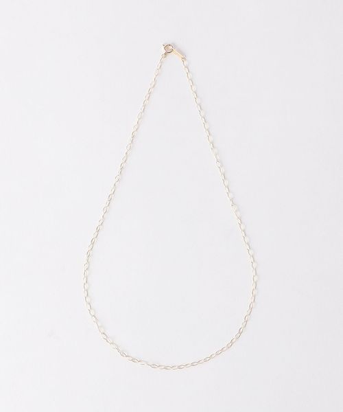 Chainon(シェノン)>K10 ワイドチェーン ネックレス