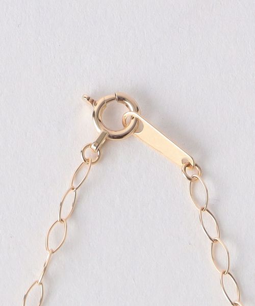 Chainon(シェノン)>K10 ワイドチェーン ネックレス