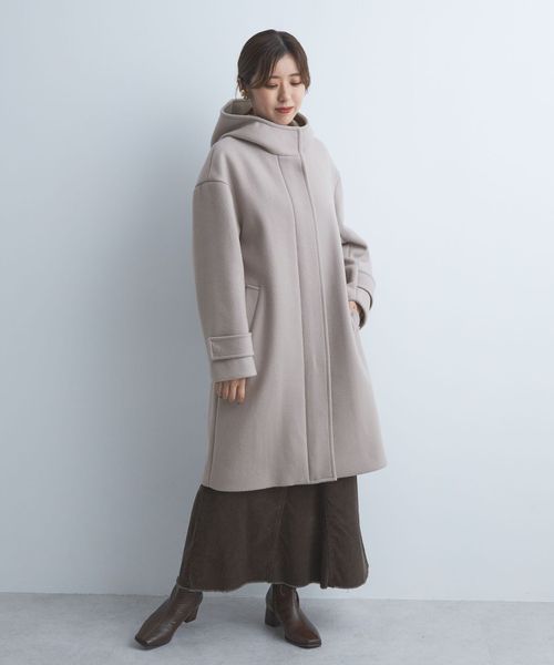 【UNITED ARROWS】美品 フートジップコート UNITED ARROWS】美品 フートジップコート