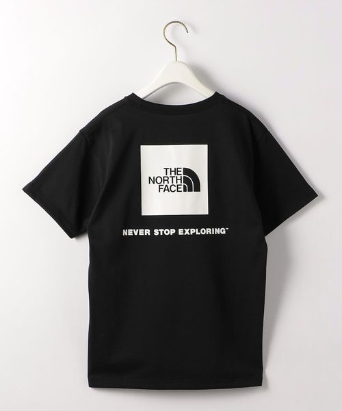Short sleeve back square logo T-shirt