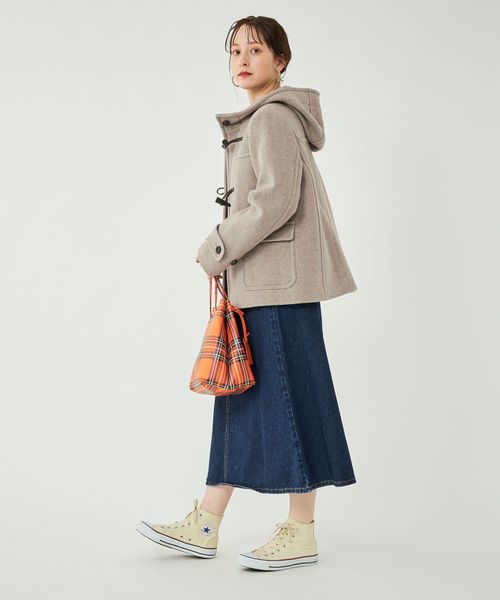 WEB only] Duffle coat short