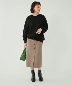 TW リバーシブル Iライン スカート 