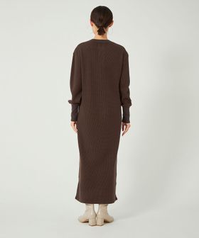 別注】＜MEYAME×green label relaxing＞ワッフル ワンピース