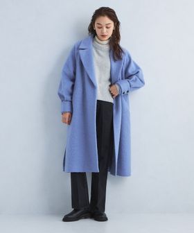 シャギー レディー チェスター コート 