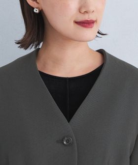 別注】＜ELIN ＞ノーカラー ジャケット