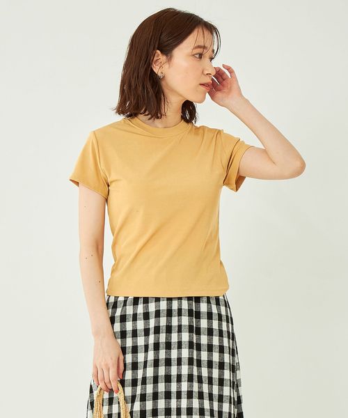 LAND&WATER>2WAY カップイン Tシャツ -UVカット・マシンウォッシャブル-