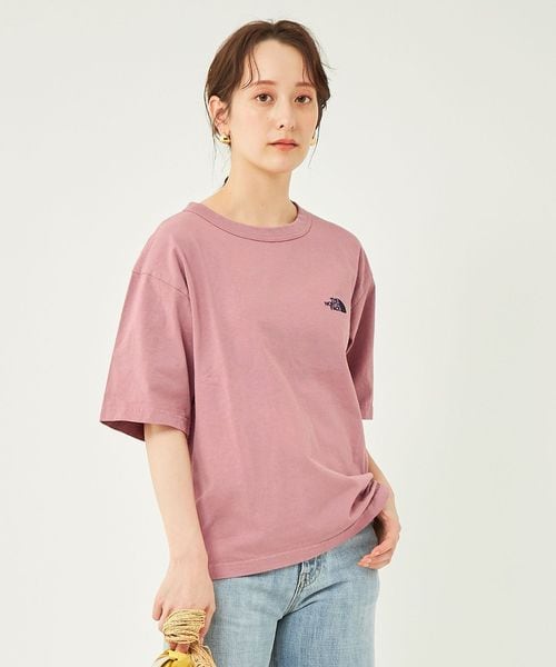 別注】＜THE NORTH FACE PURPLE LABEL＞ 7oz プリント 刺繍 Tシャツ