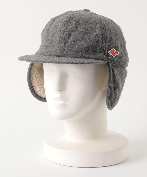 DANTON ダントン　ボアキャップ　耳当て付き フライトキャップ 帽子 WEB限定】【DANTON/ダントン】ウールフライトキャップ #JD－7284