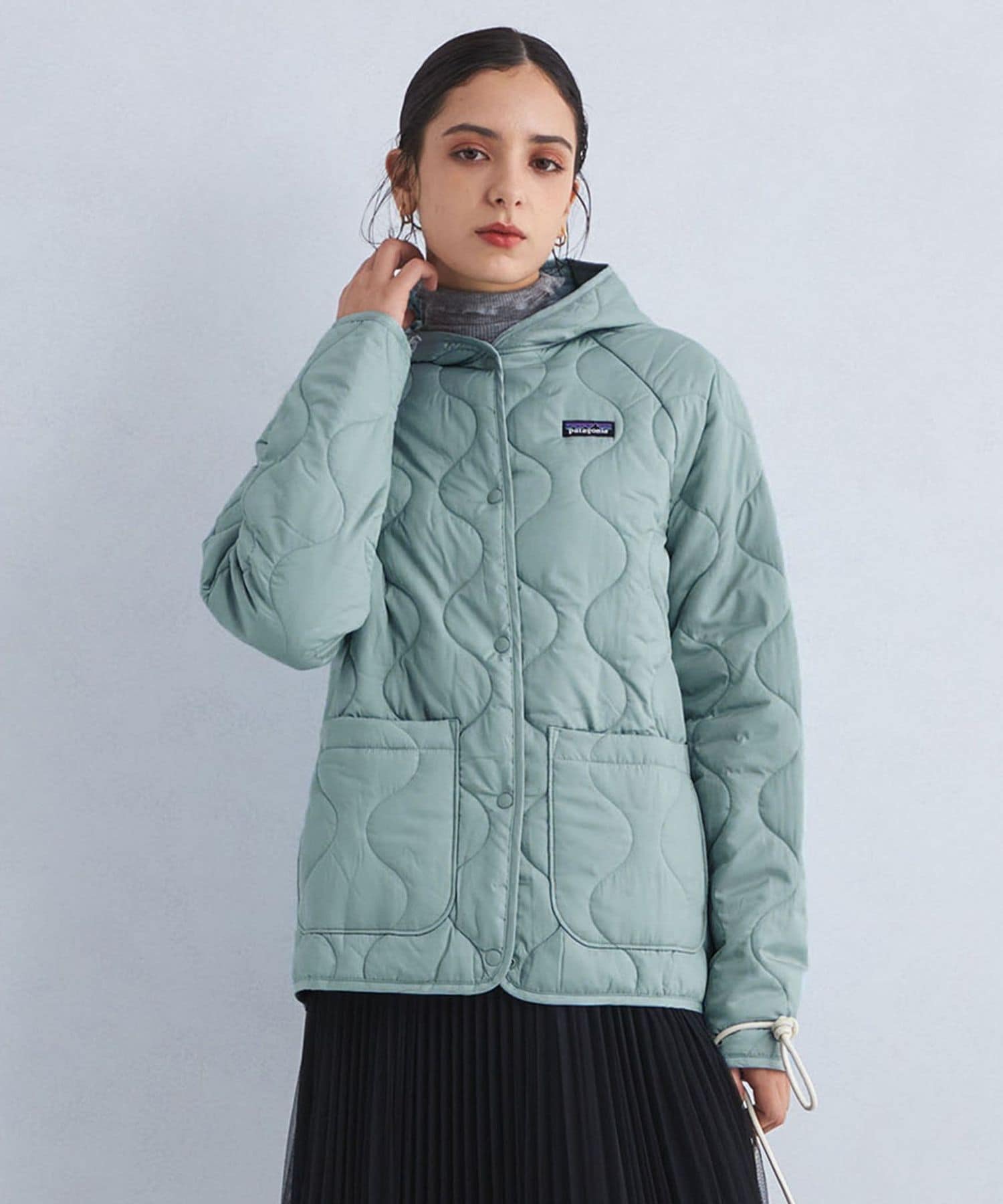 patagonia パタゴニア ライトダウンジャケット キルティング パープル  