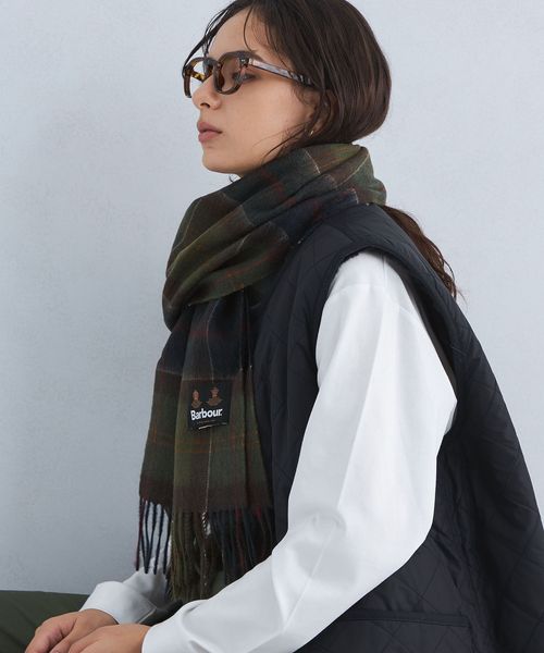 国内EXCLUSIVE】＜Barbour＞ タータンチェック マフラー