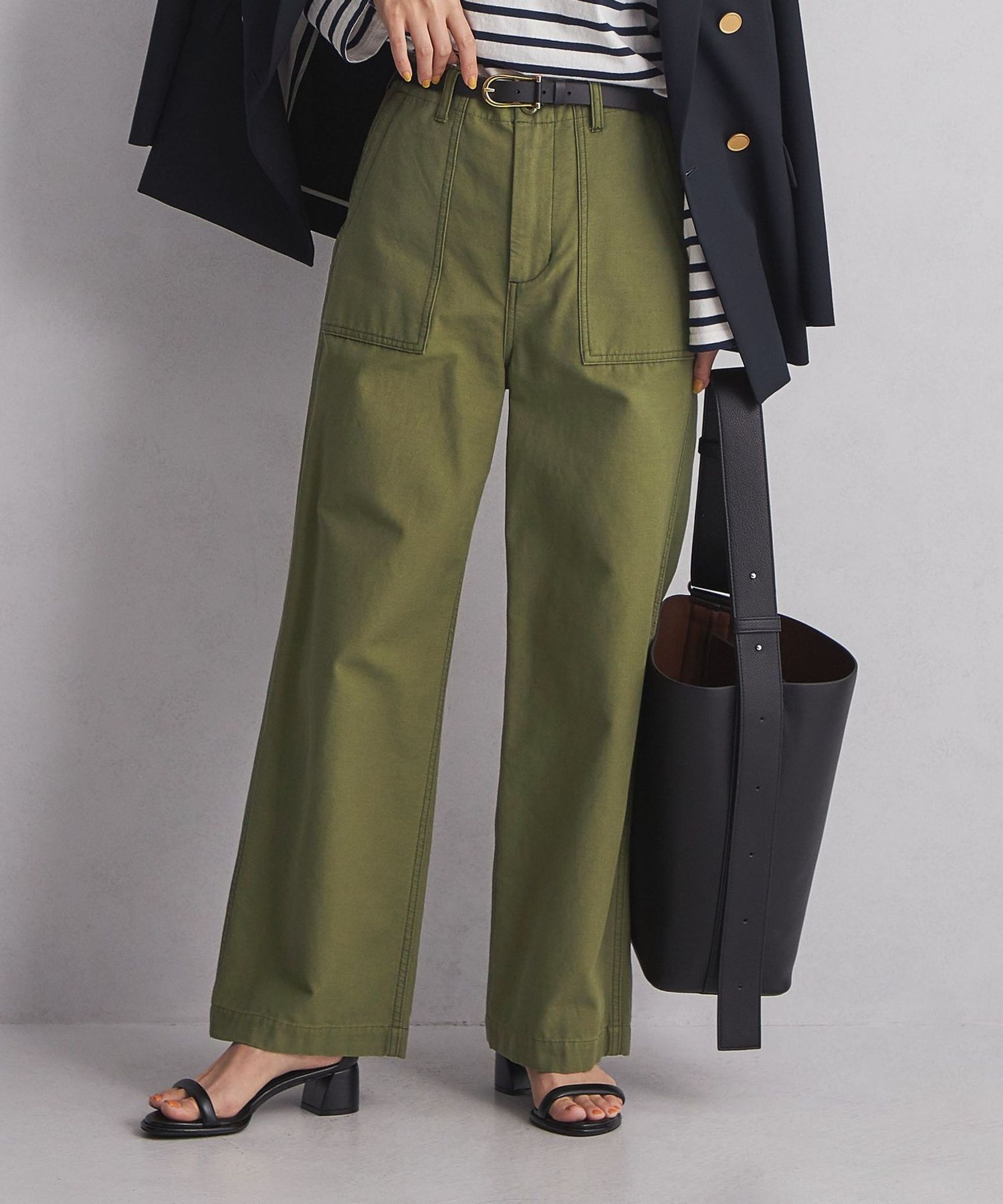 【タグ付き新品】ユナイテッドアローズ　ベイカーパンツ　カーゴ　ワーク　36 タグ付き新品】ユナイテッドアローズベイカーパンツカーゴワーク36