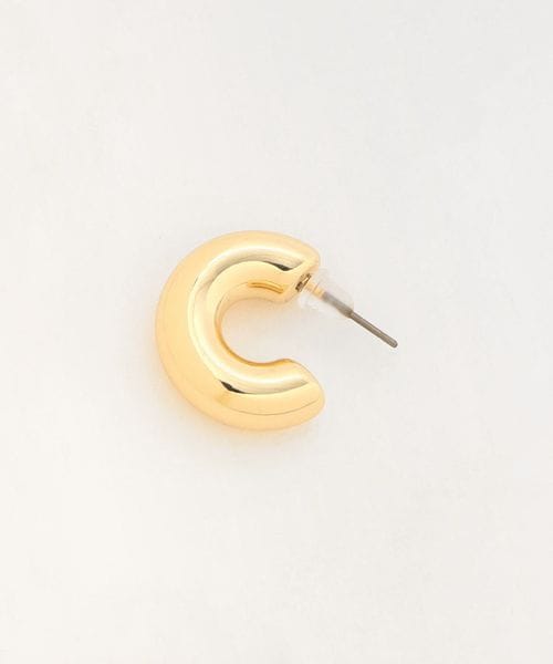 green label relaxing/チューブ ライン フープピアス/ピアス（両耳用）