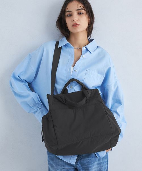 green label relaxing/【WEB限定】ポーチ付き 2WAY トートバッグ / ショルダーバッグ ―はっ水―/トートバッグ