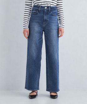 グリーンレーベルリラクシング　ストレート ワイドデニム　L green label relaxing ストレートワイドデニム 38 新品