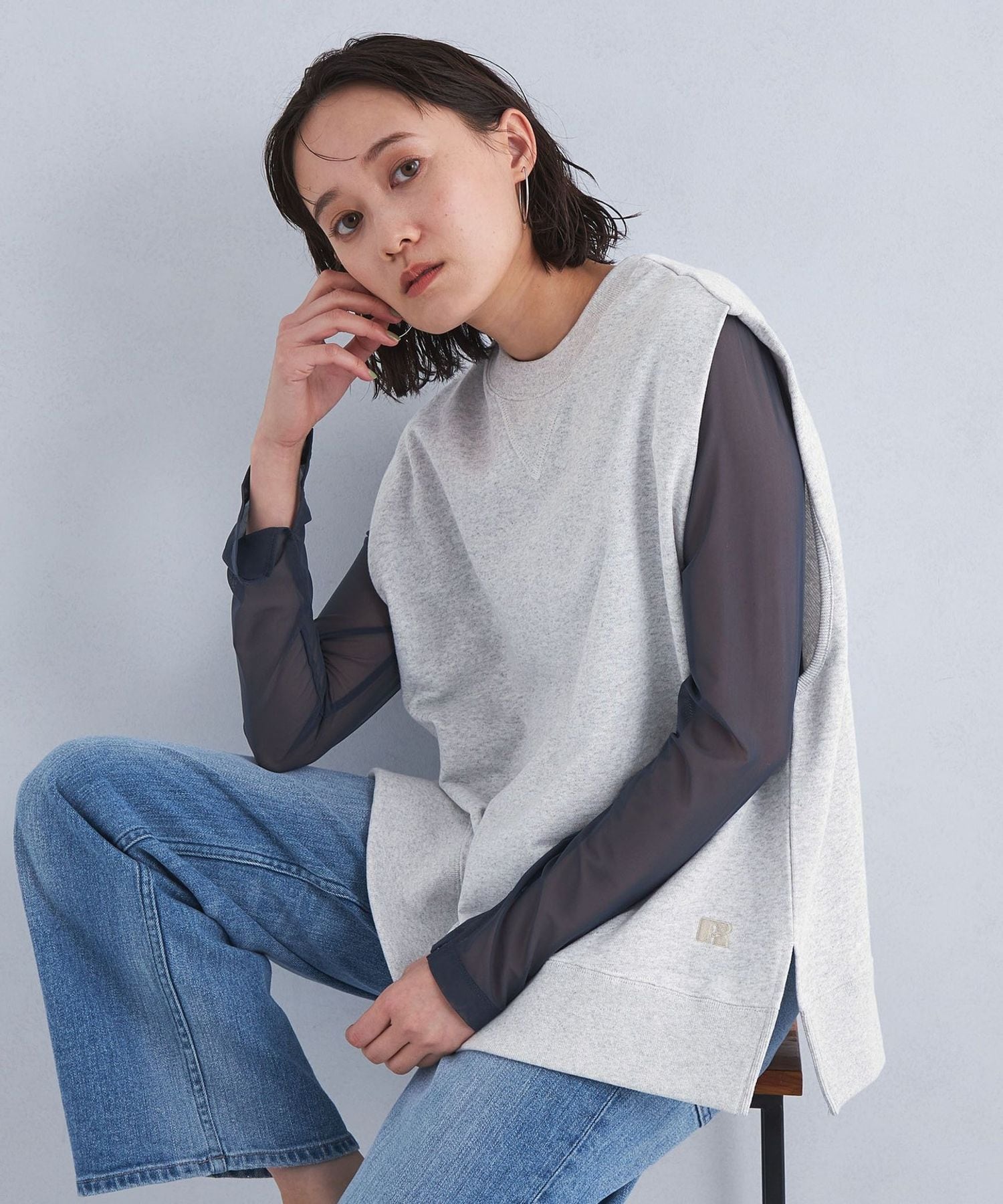 美品✨ フィーニー ユナイテッドアローズ別注 スウェットプルオーバー モーヴ系 別注】＜Champion＞スウェット スウェット｜ Exclusives 最新の