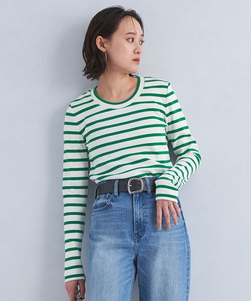 Heavy milling crew neck long sleeve pullover cut and sew 