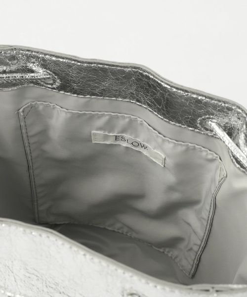 ESLOW＞ メタリック ポシェット 