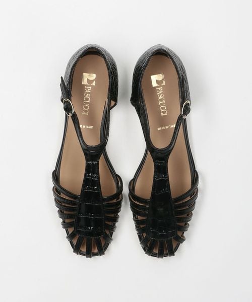 値下　新品　Pascucci サンダル 25㎝ 38 ブラウン　グリーンレーベル UNITED ARROWS LTD. OUTLET｜【別注】<PASCUCCI> グルカサンダル