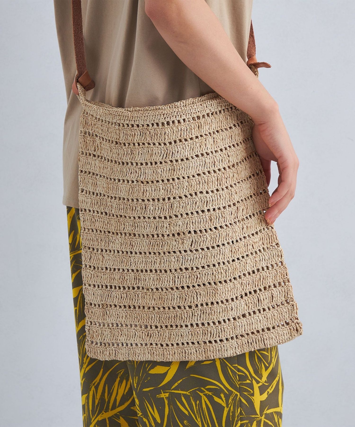 今季・完売品✨UNITEDARROWS A VACATION RATTANバッグ A VACATION｜ラタン ハンド バッグ S “RATTAN S” 25ss-a98-yo