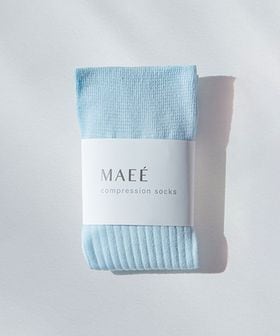 MAEE/＜MAEE＞コンプレッションソックス（コットンリブ）/ 着圧ソックス / 靴下/ソックス / 靴下