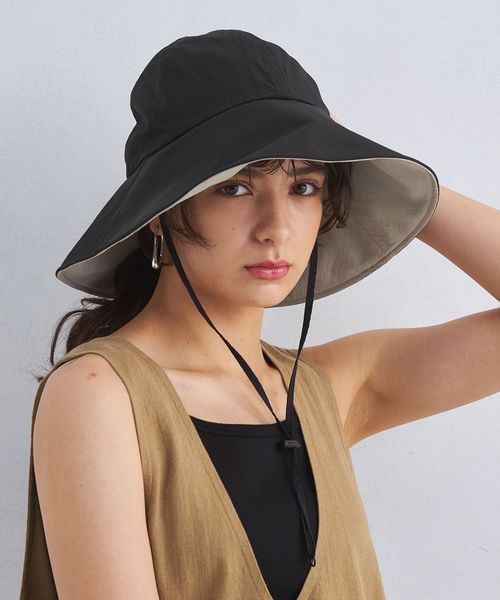 GREVIグレヴィ帽子　レインボーつば広11,400円の品　ユナイテッドアローズ 楽天市場】Grevi 帽子 グレヴィ ブランド ハット リボン